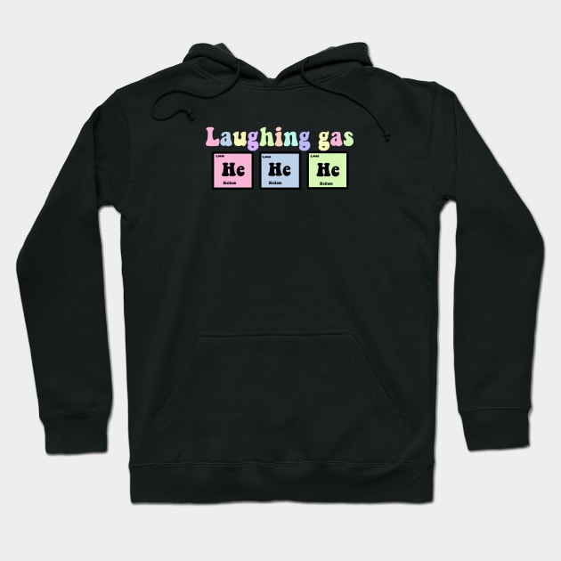 Laughing gas, he he he Hoodie by Dr.Bear